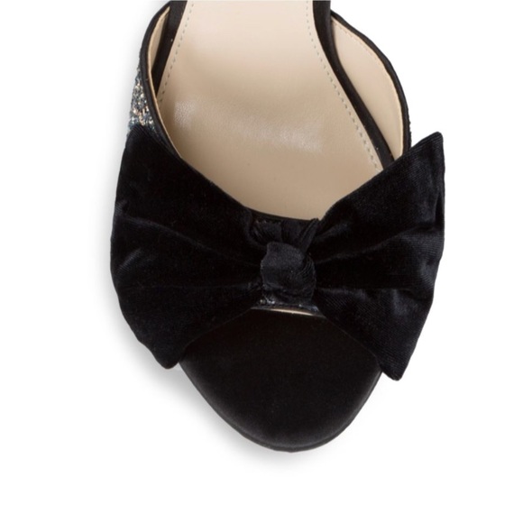 NWT Betsey Johnson Jilly glitter heels - Picture 3 of 7